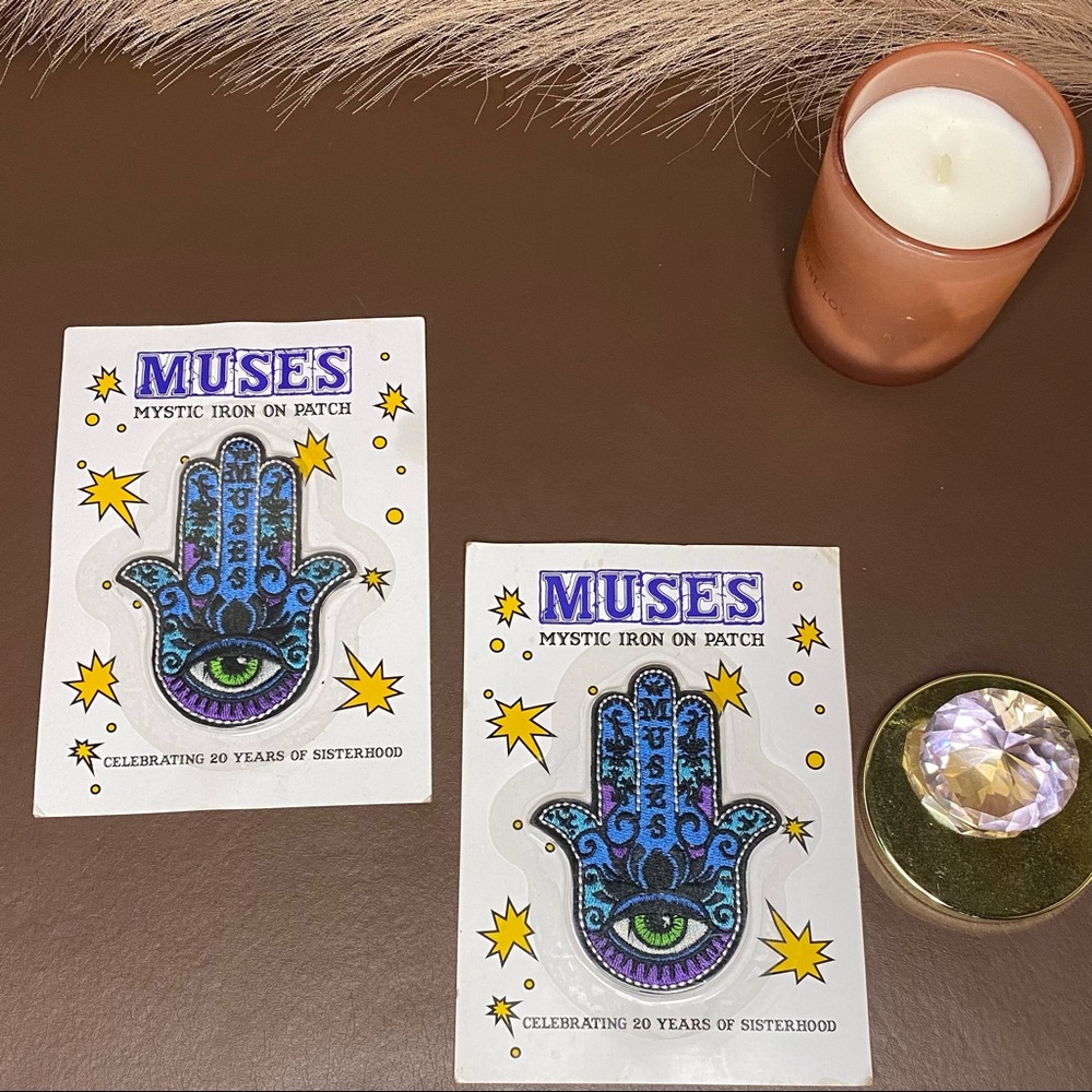 🎉3 for $15🎉 Rare Krewe Of Muses Mystic Iron On Patches New Orleans Mardi Gras